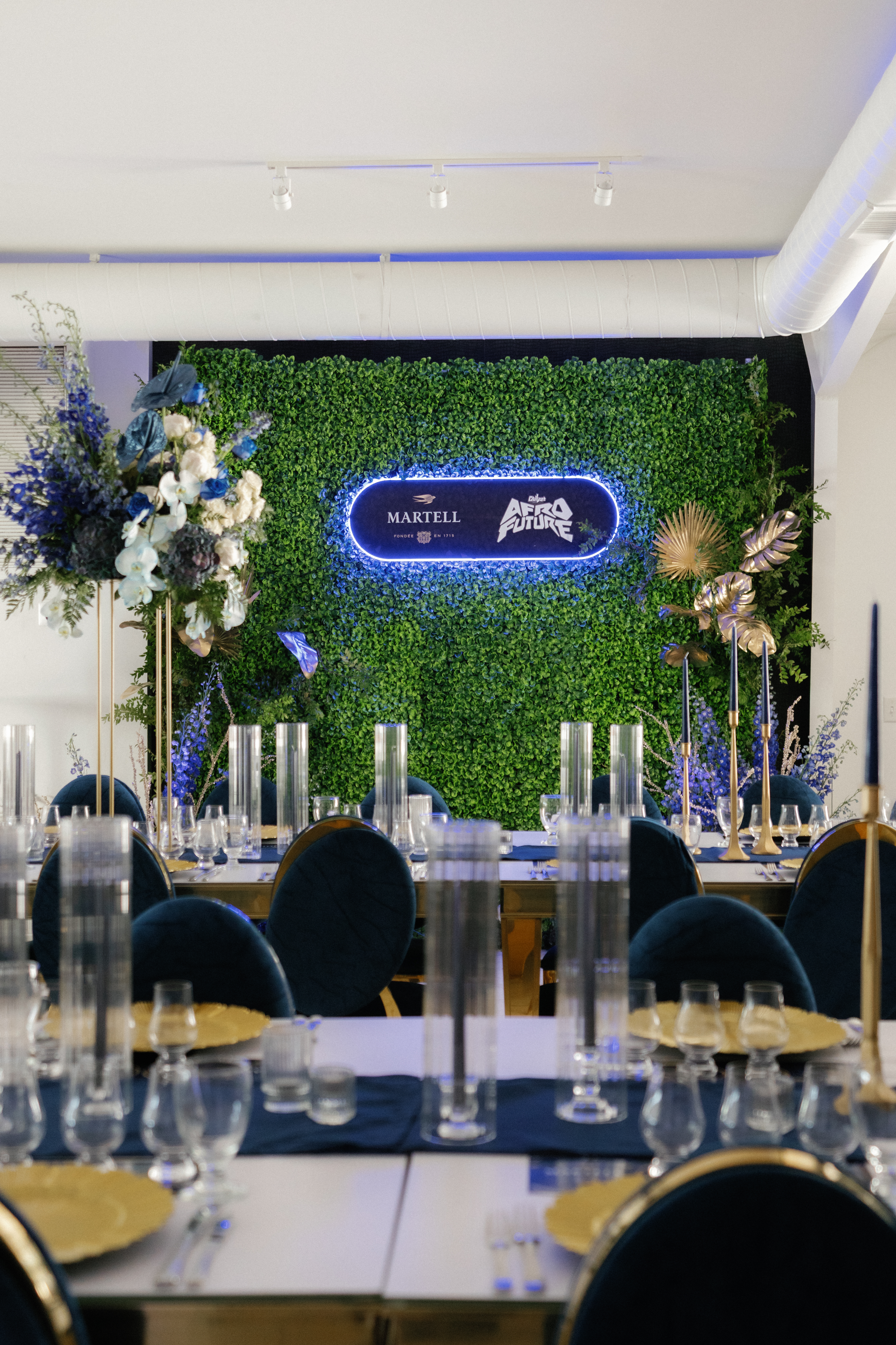 MARTELL Product activation with Sonia Alexandria PHOTOGRAPHY — floral design by EVENT by OVA