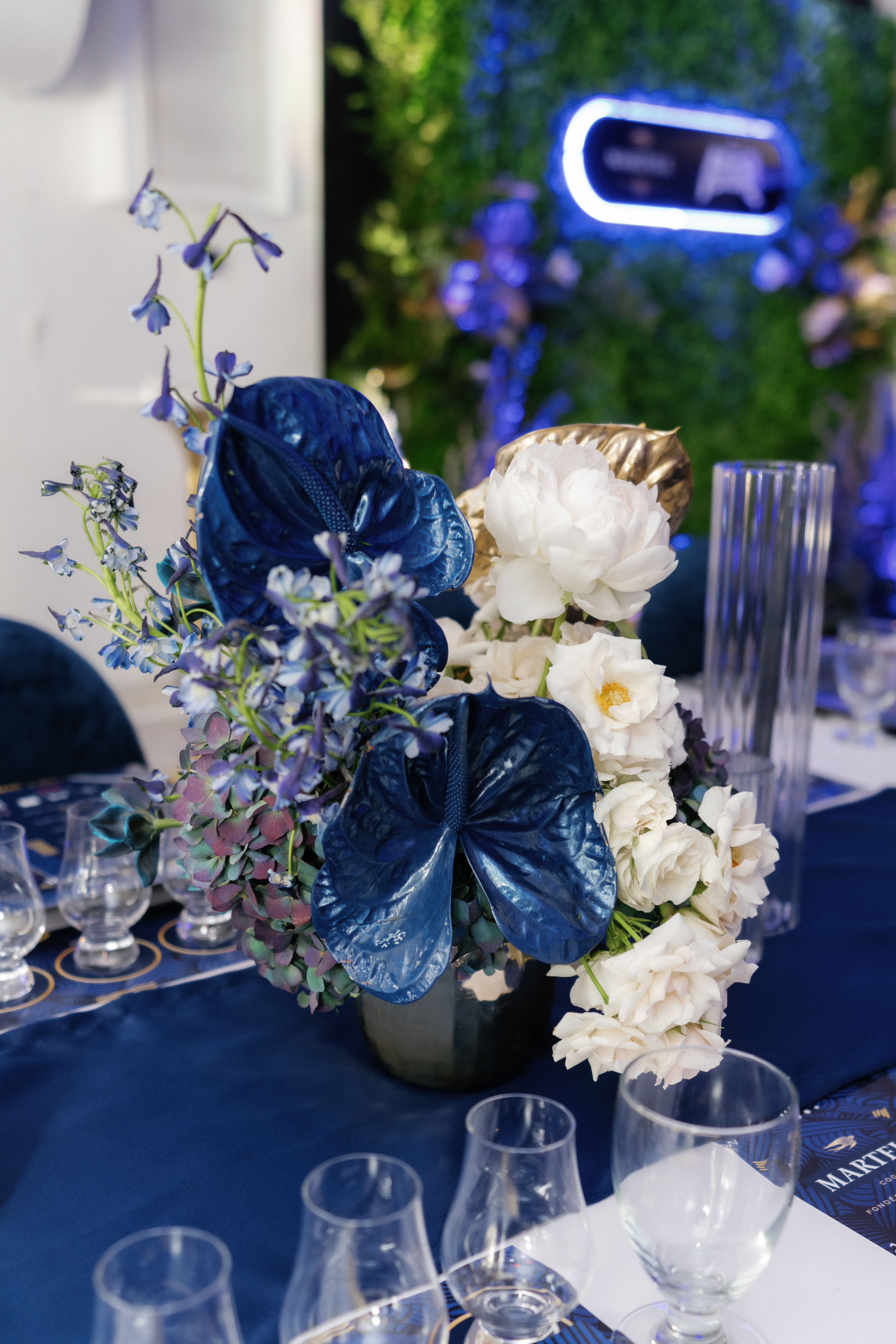 MARTELL Product activation with Sonia Alexandria PHOTOGRAPHY — floral design by EVENT by OVA